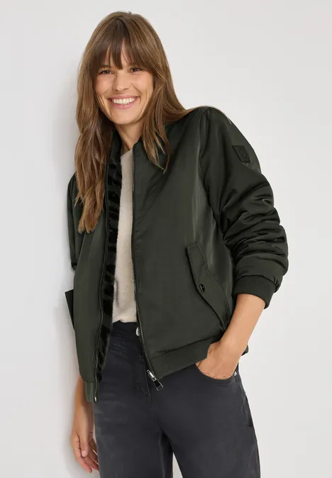 Wendbarer Blouson olive wood
