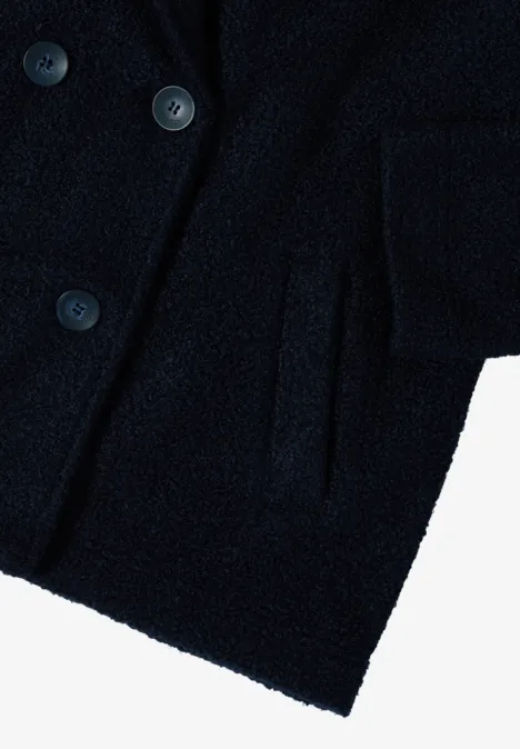 Trenchcoat mit Inlay dark navy blue