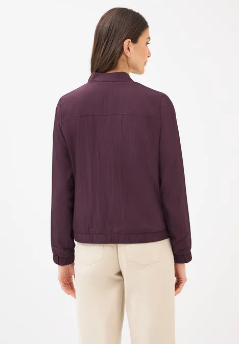Papertouch Blouson mulberry red