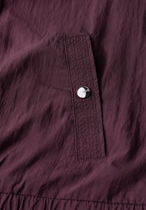 Papertouch Blouson mulberry red