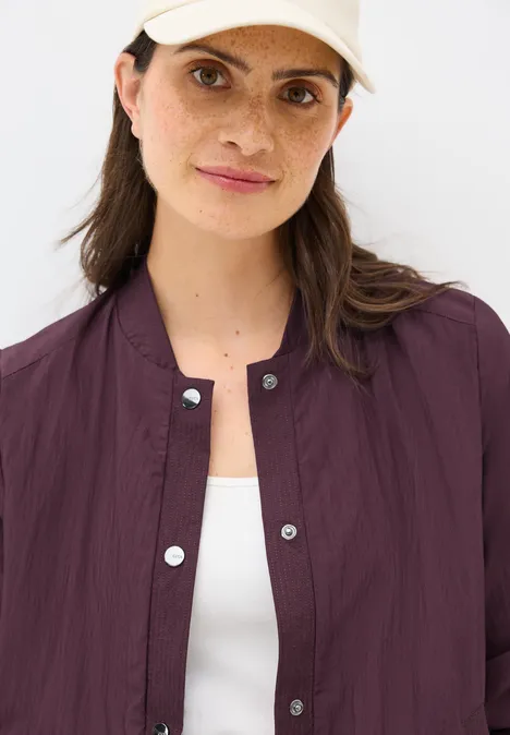 Papertouch Blouson mulberry red