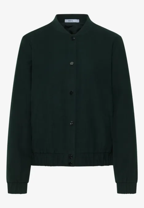 Mini-Cord Blouson ink green