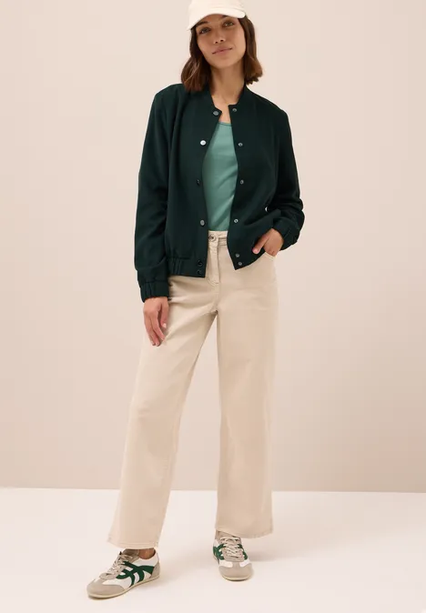 Mini-Cord Blouson ink green