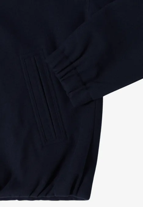 Blouson in Wolloptik urban dark blue