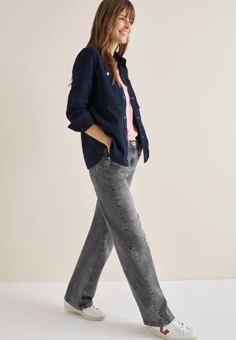 Overshirt mit Struktur urban dark blue