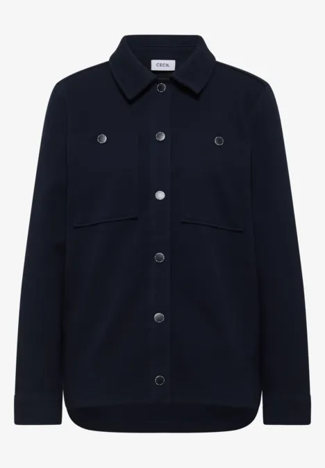 Overshirt mit Struktur urban dark blue