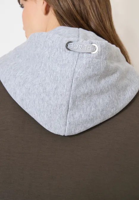 Trench-coat court mocha taupe