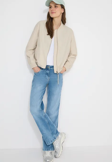 Lichtgewicht blouson dust beige