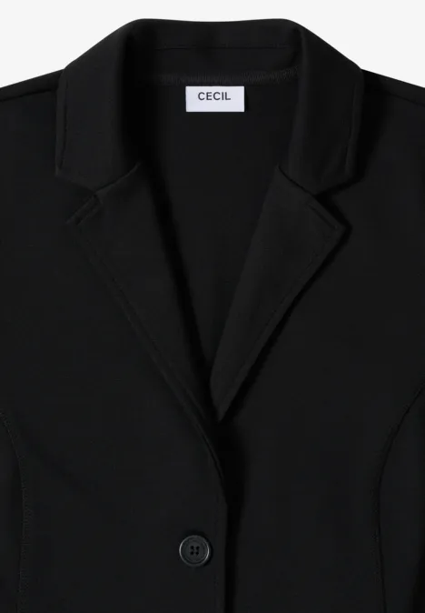 Sweat Blazer Black
