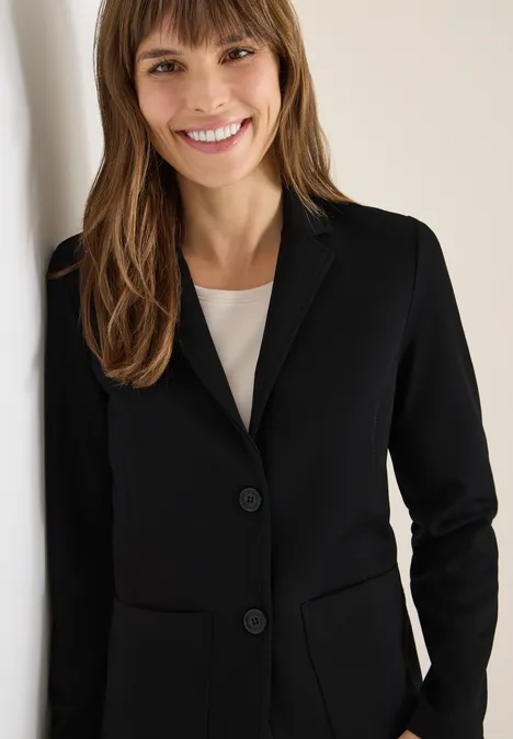 Sweat Blazer Black