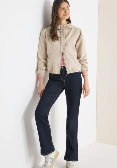 Moderner Blouson grain beige