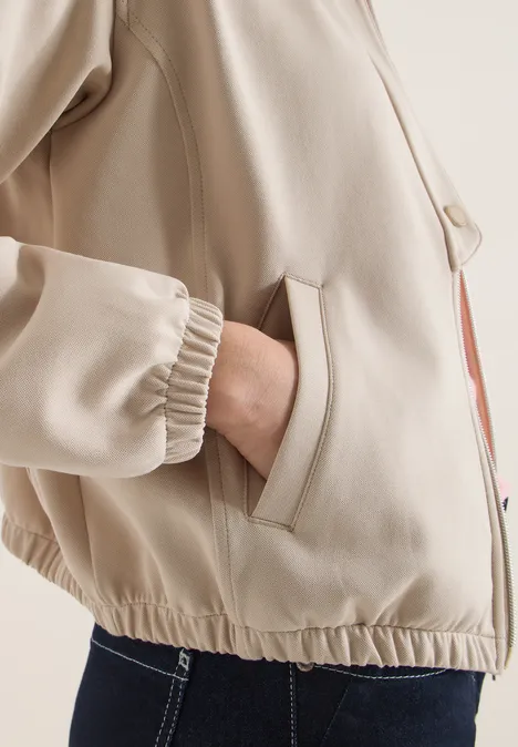 Moderner Blouson grain beige