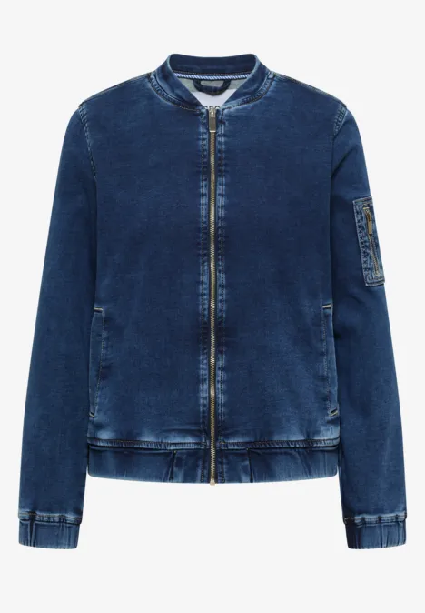 Jogg Blouson mid blue used wash