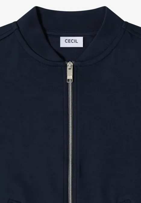 Blouson z lampasami universal blue