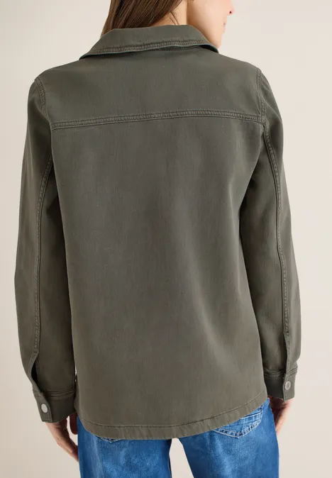 Overshirt grain beige