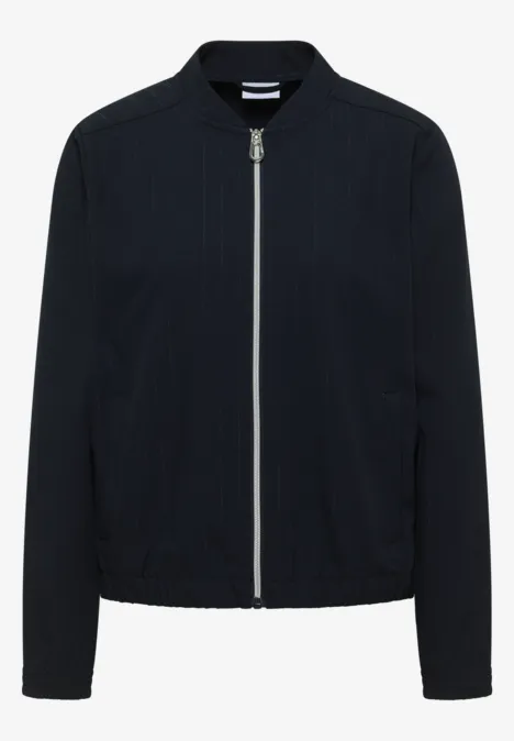 Blouson mit Glitzerstreifen universal blue