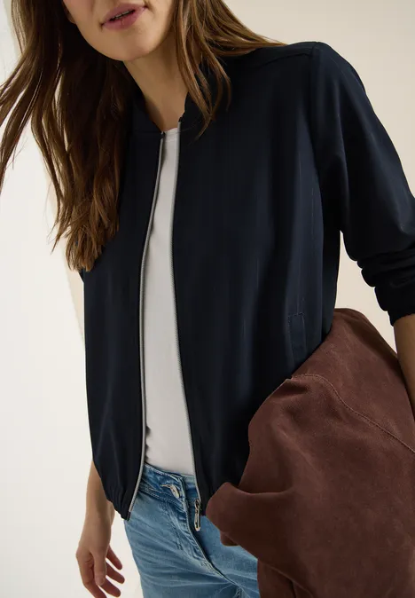 Blouson avec bandes scintillantes universal blue