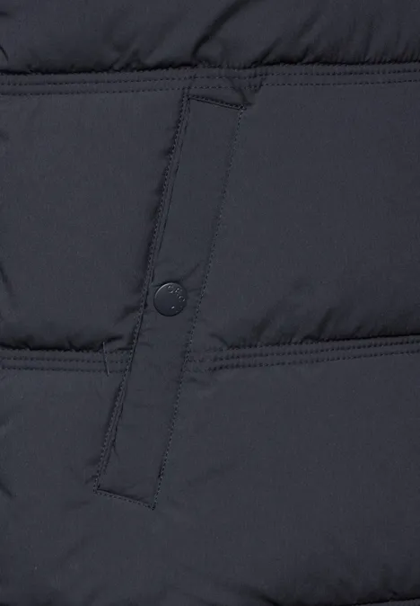 Weste mit Kapuze dark navy blue