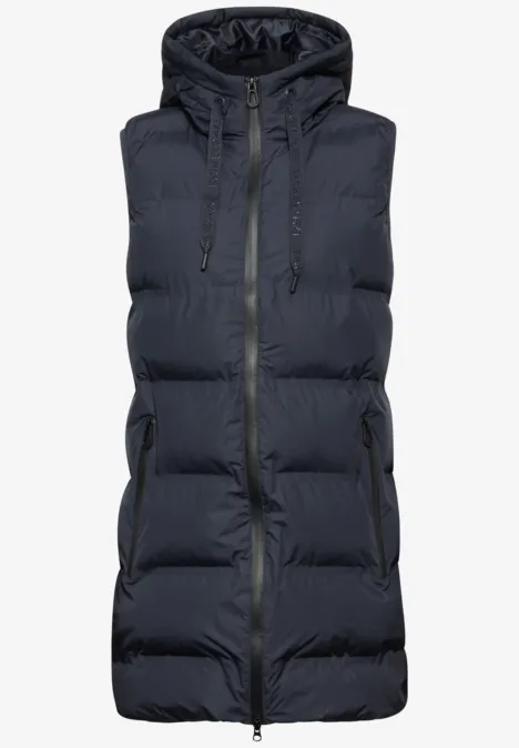 Lange Weste dark navy blue