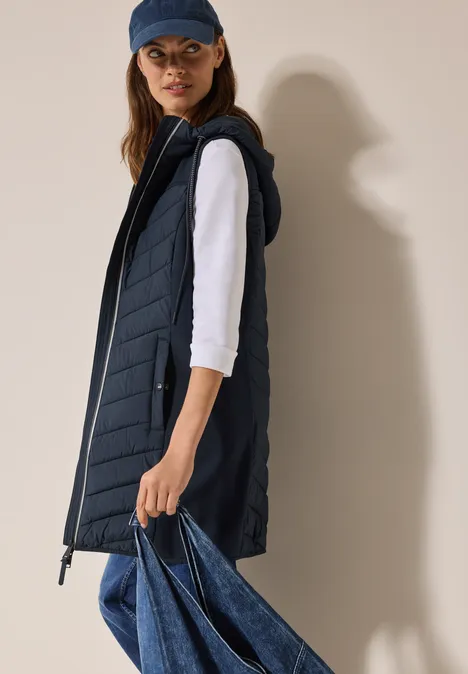 Scuba Weste mit Kapuze dark navy blue