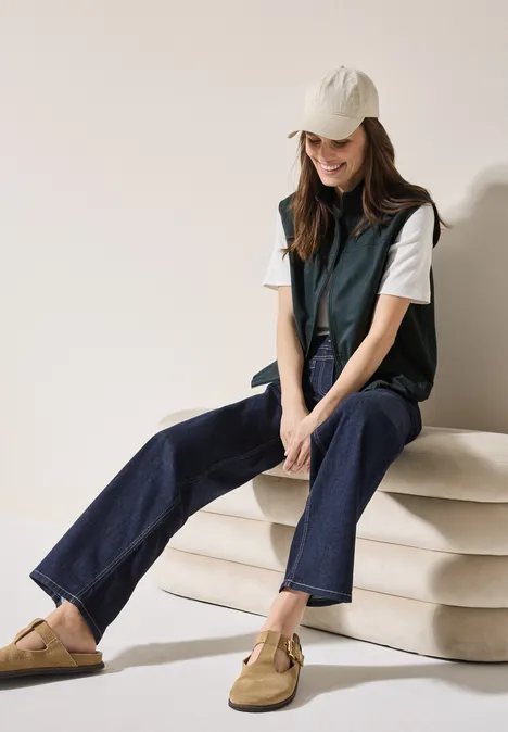 Blouson-Weste slate khaki