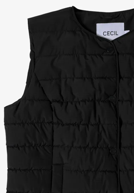 Weste zum Unterziehen Black