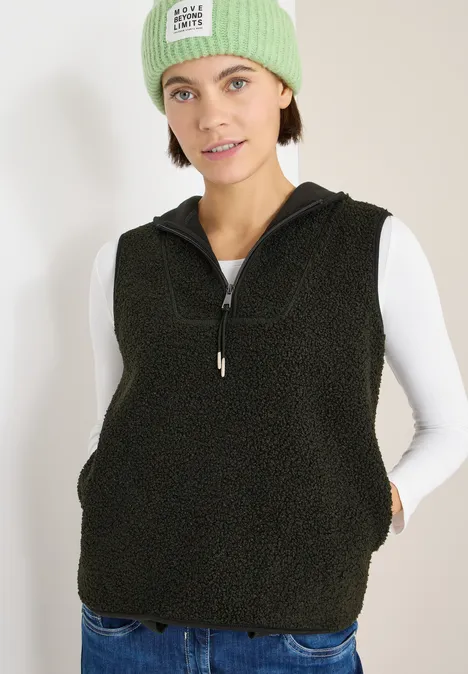 Teddy Troyer Weste raw khaki