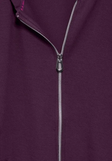 Sweatjacke beloved berry