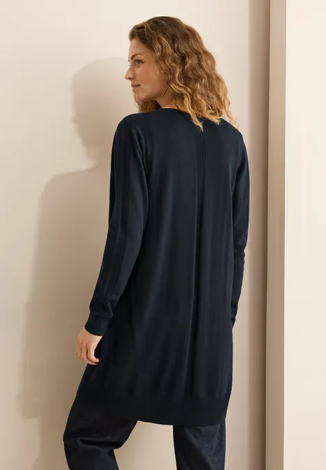 Langer Basic Cardigan universal blue