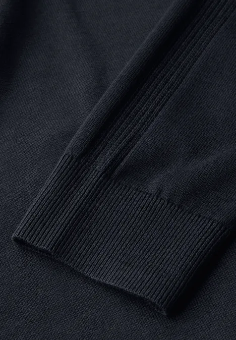 Langer Basic Cardigan universal blue