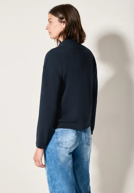 Silk-Touch Blouson universal blue