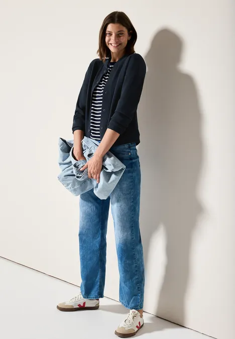Silk-Touch Blouson universal blue