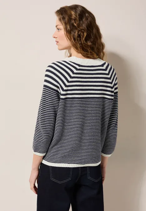 Strukturmix Cardigan universal blue