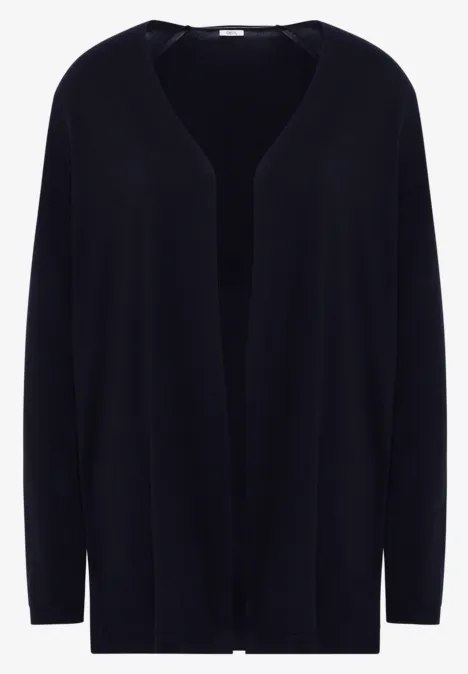 Offene Strickjacke urban dark blue