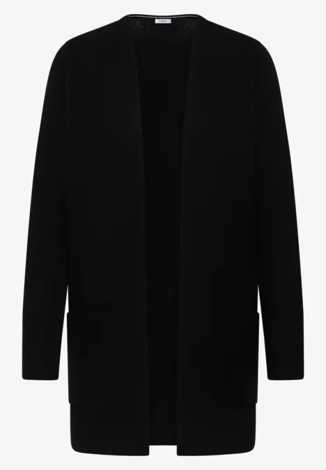 Open Cosy vest Black