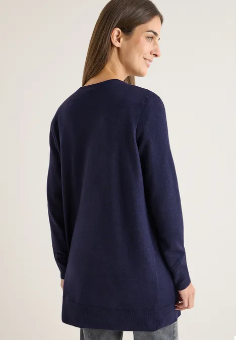 Offener Cosy Cardigan urban dark blue