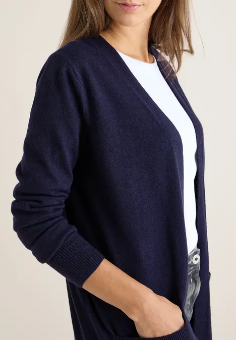 Offener Cosy Cardigan urban dark blue
