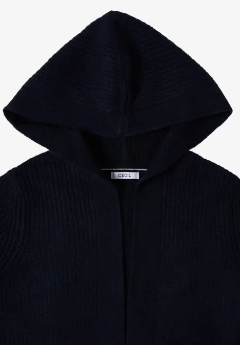 Vest met capuchon urban dark blue