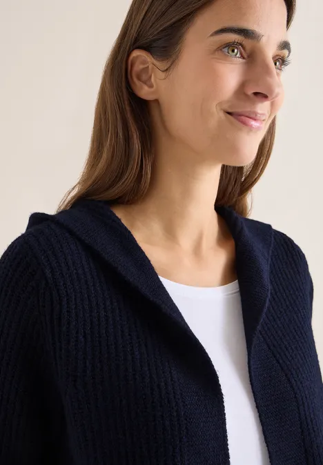 Vest met capuchon urban dark blue