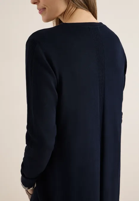 Long cardigan basique universal blue