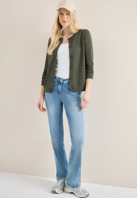 Basic Cardigan khaki