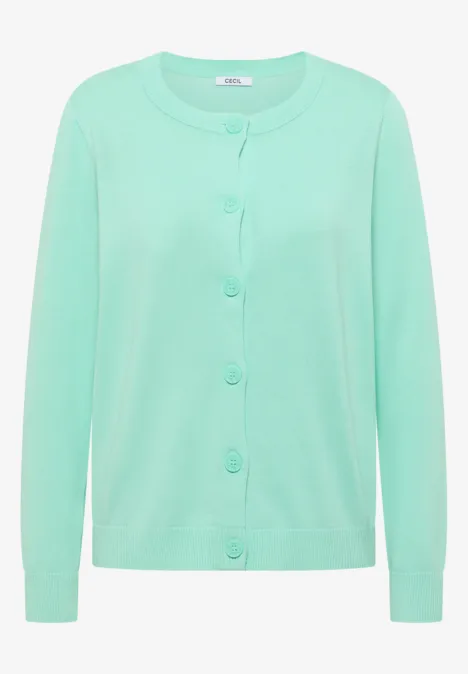 Basic Cardigan jelly mint