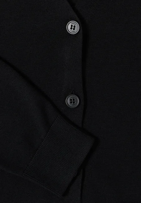 Cardigan de base Black