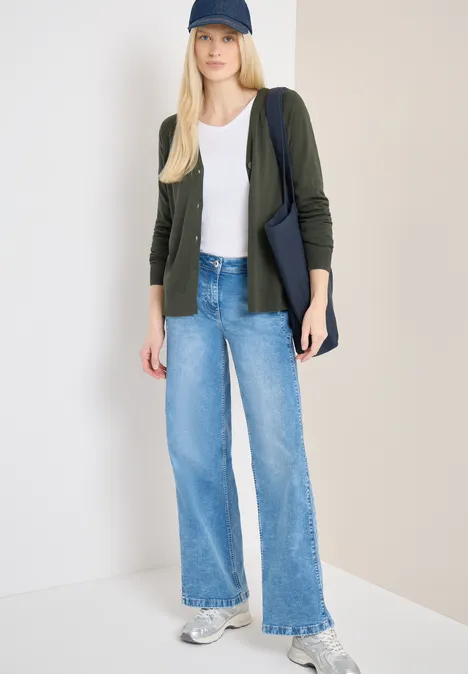 Basic Cardigan khaki