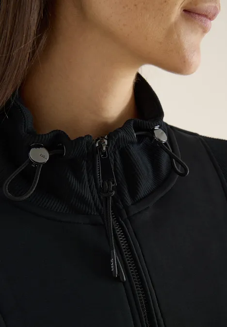 Veste sportive en sweat Black Veste sportive en sweat Black