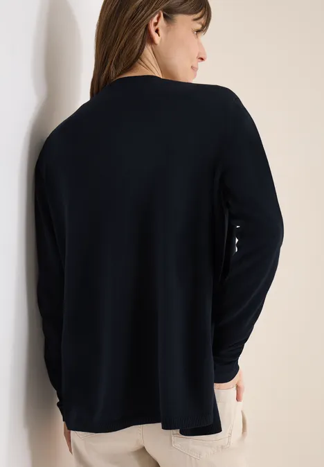 Basic Cardigan universal blue