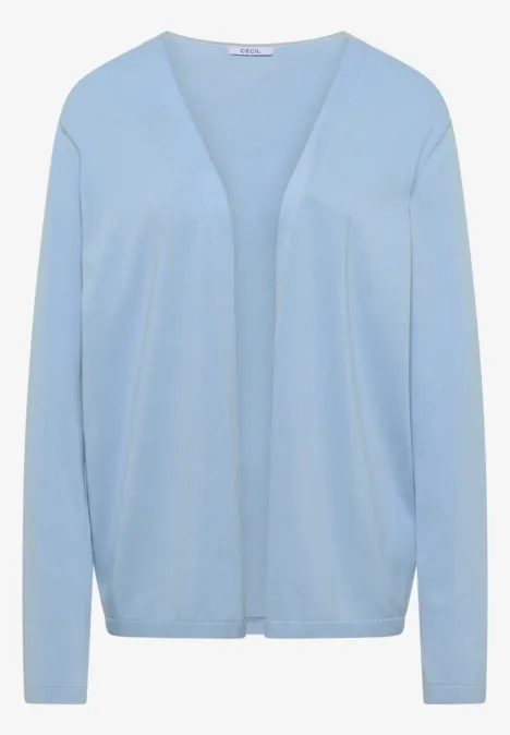 Basic Cardigan light sky blue
