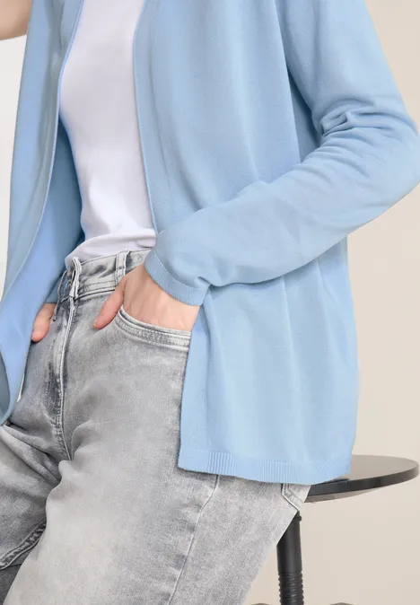 Basic Cardigan light sky blue