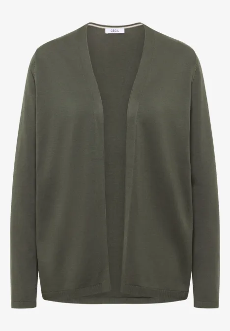 Kardigan Basic khaki