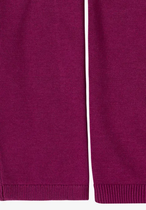 Basic Cardigan magenta purple